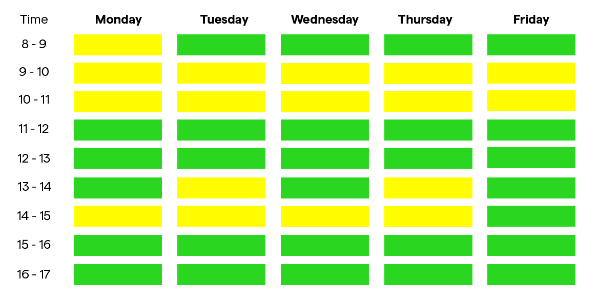 Timetable